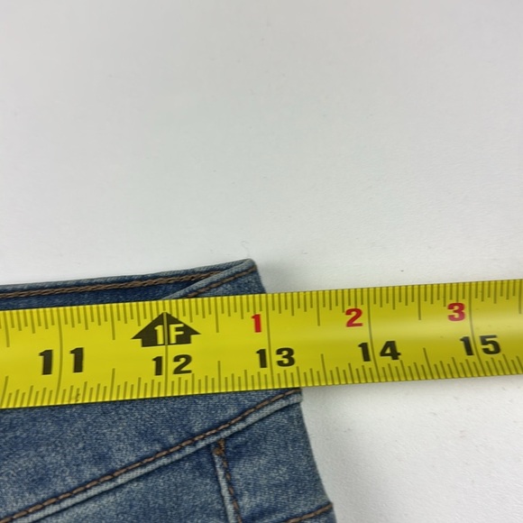 Free People Women's Flared Bell Bottom Blue Jeans size 24 - Picture 6 of 12